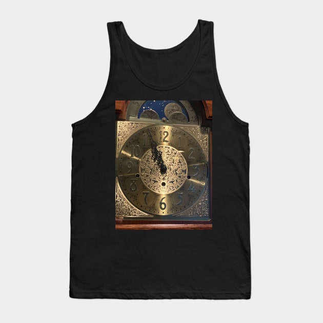 Clock Face Tank Top by DarkAngel1200